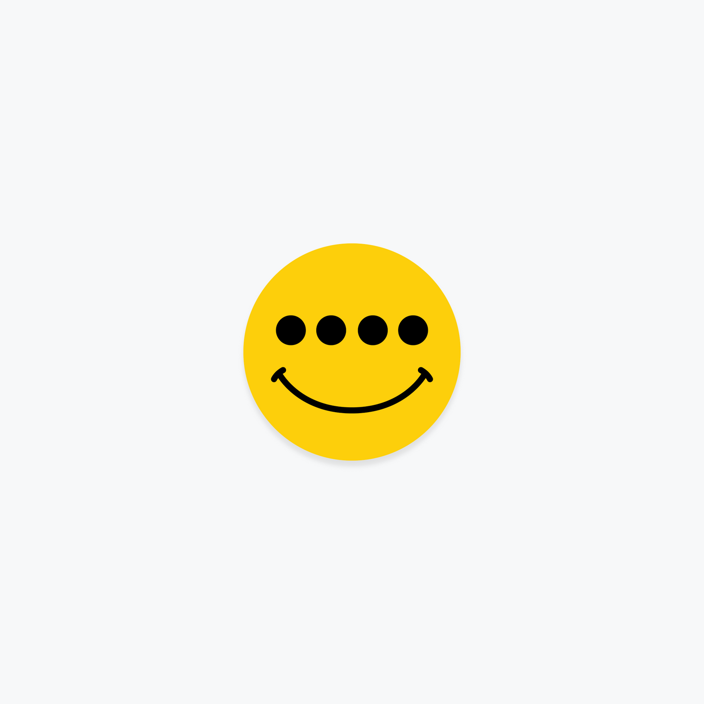 Four Eyes Sticker
