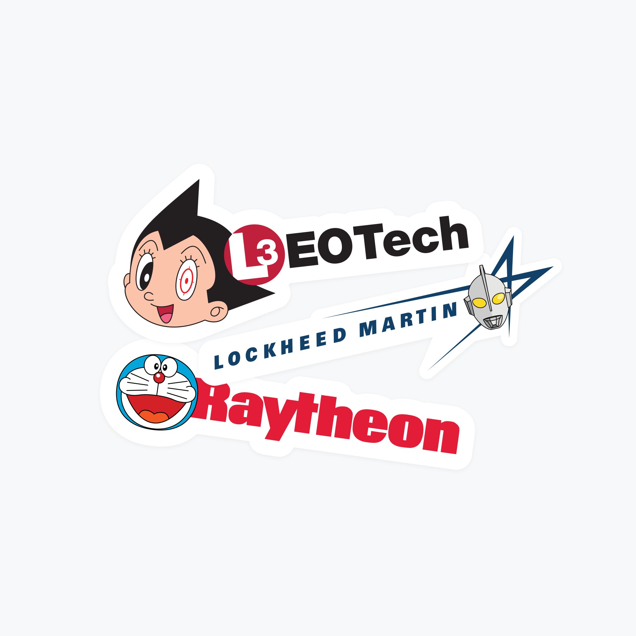 Military Industrial Complex Sticker Pack – 999 DEFENSE®