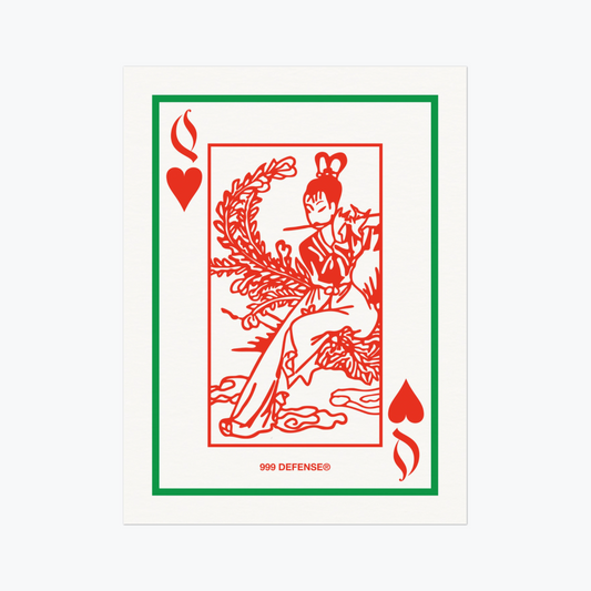 Queen of Hearts Print
