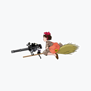 Kiki's Armed Delivery Service Sticker Pack